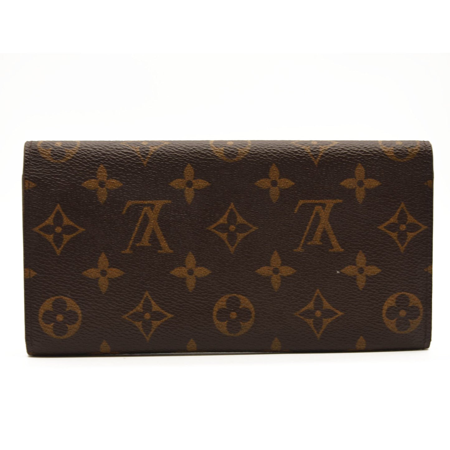 LOUIS VUITTON Monogram Emilie Wallet Fuchsia