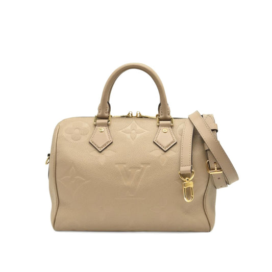 Louis Vuitton Empreinte Monogram Giant Speedy Bandouliere 25 Tourterelle