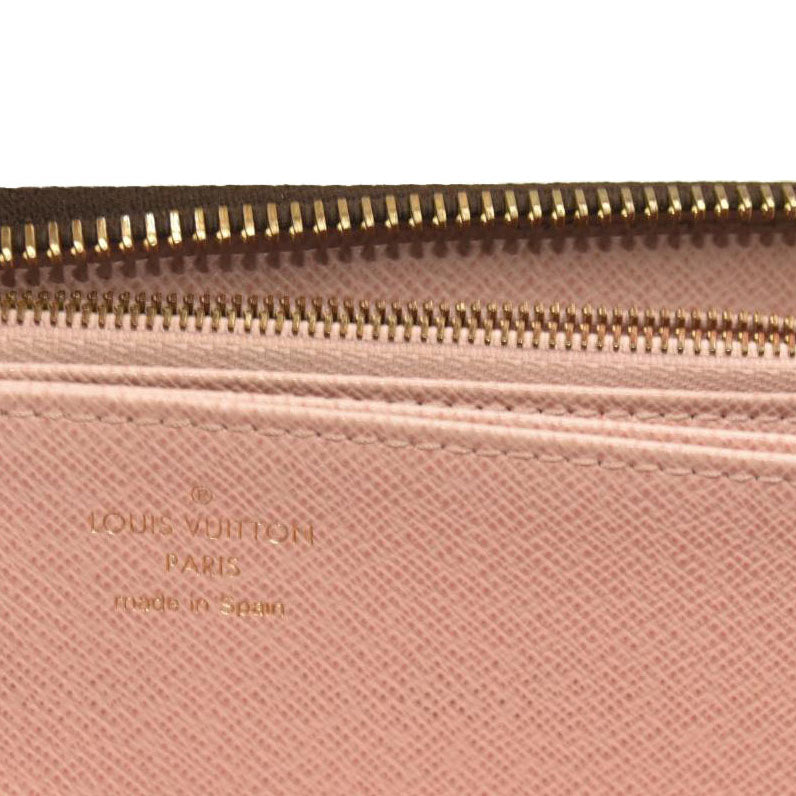 Louis Vuitton  Monogram Zippy Wallet Rose Ballerine UB1196