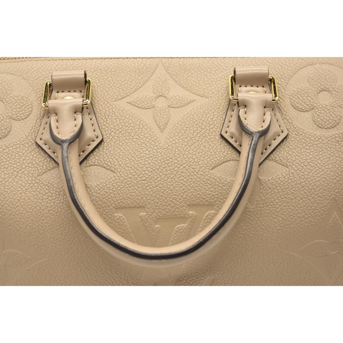 Louis Vuitton Empreinte Monogram Giant Speedy Bandouliere 25 Tourterelle