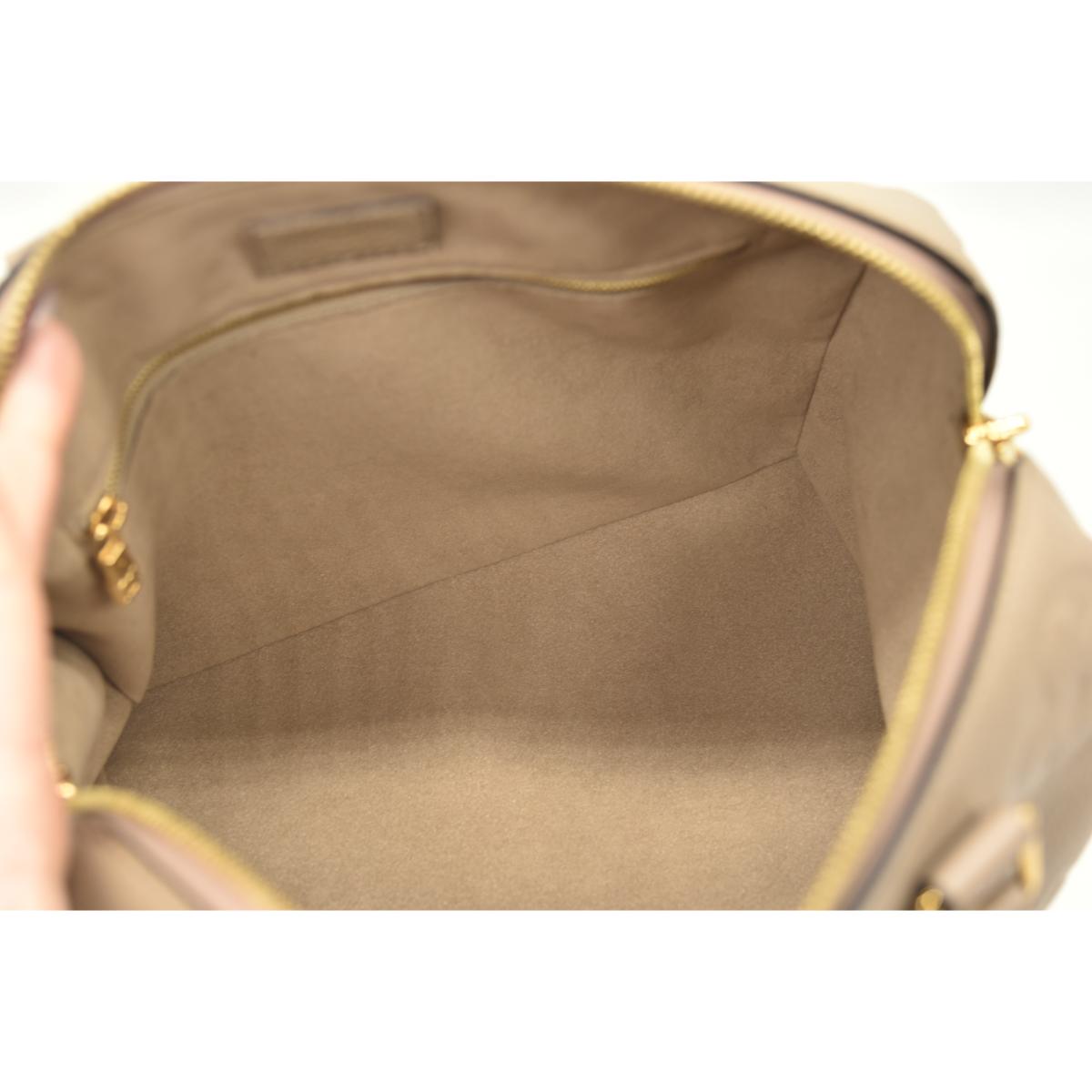 Louis Vuitton Empreinte Monogram Giant Speedy Bandouliere 25 Tourterelle