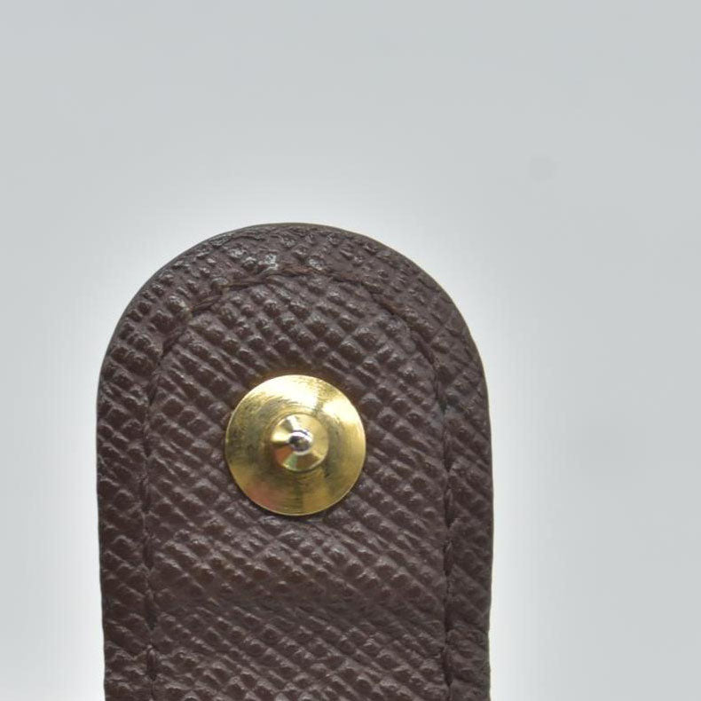 $505 2004 Louis Vuitton Damier Ebene Small Ring Agenda Cover CA0094 CONSIGNMENT