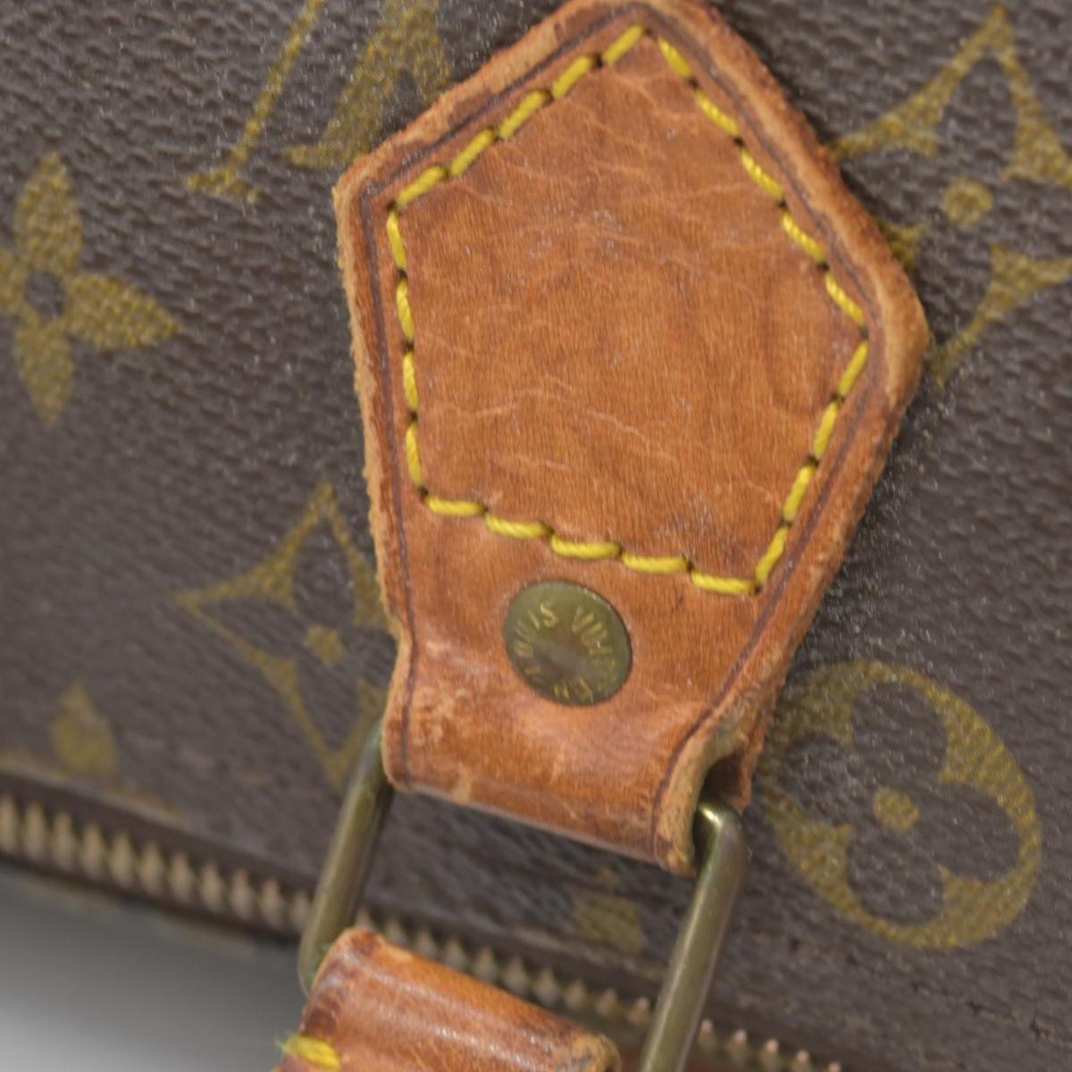 $1630 1988 Louis Vuitton Monogram Speedy VI882