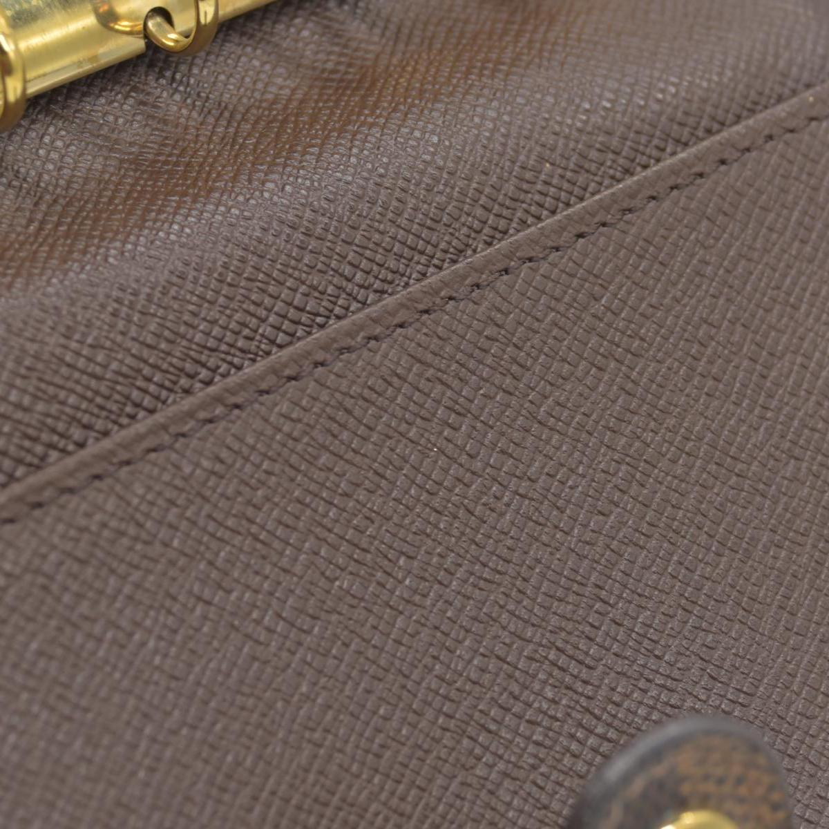 $505 2004 Louis Vuitton Damier Ebene Small Ring Agenda Cover CA0094 CONSIGNMENT