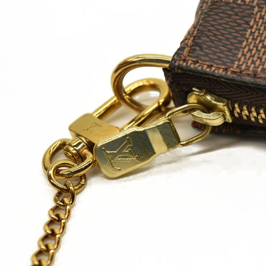 Louis Vuitton  Damier Ebene Mini Pochette Accessories