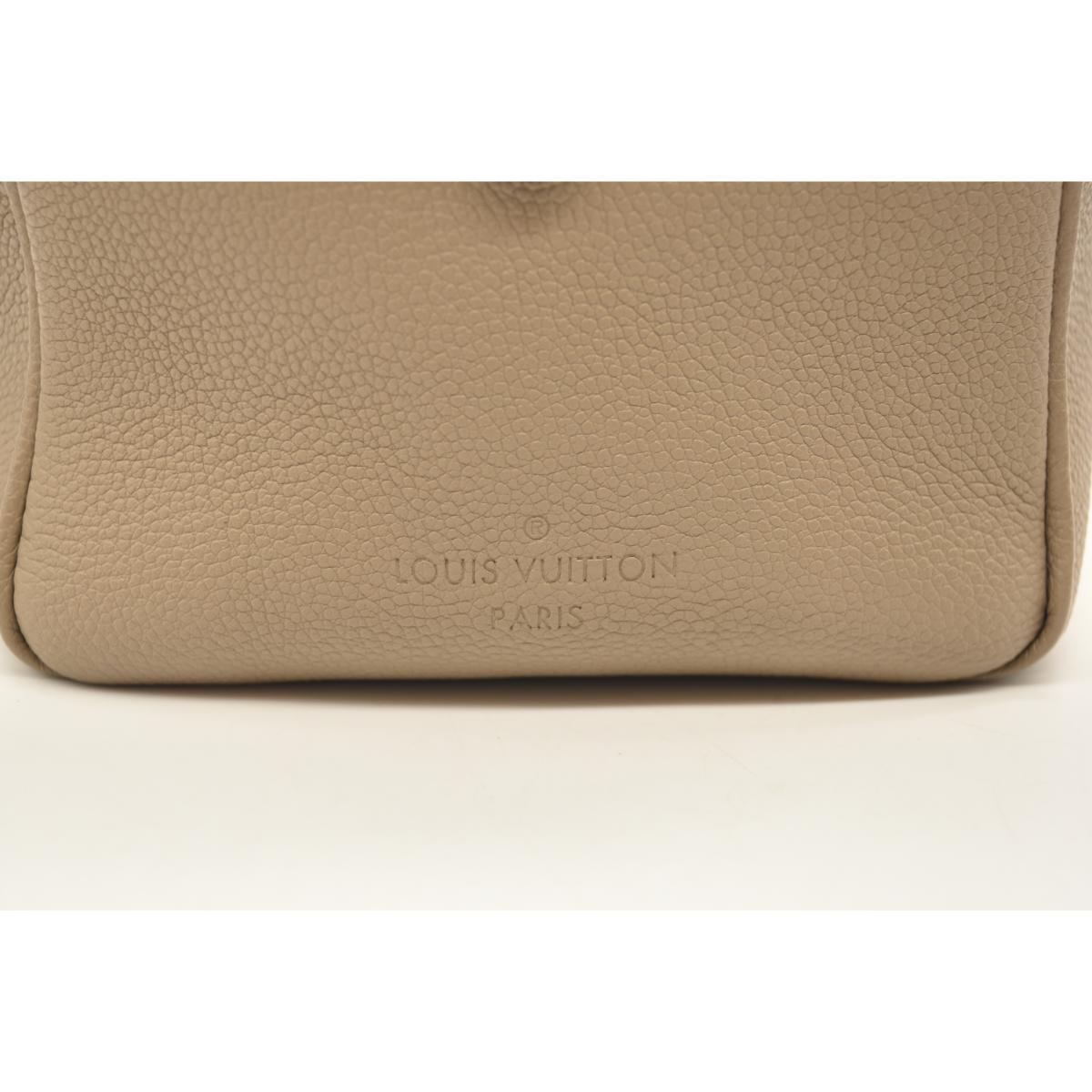 Louis Vuitton Empreinte Monogram Giant Speedy Bandouliere 25 Tourterelle