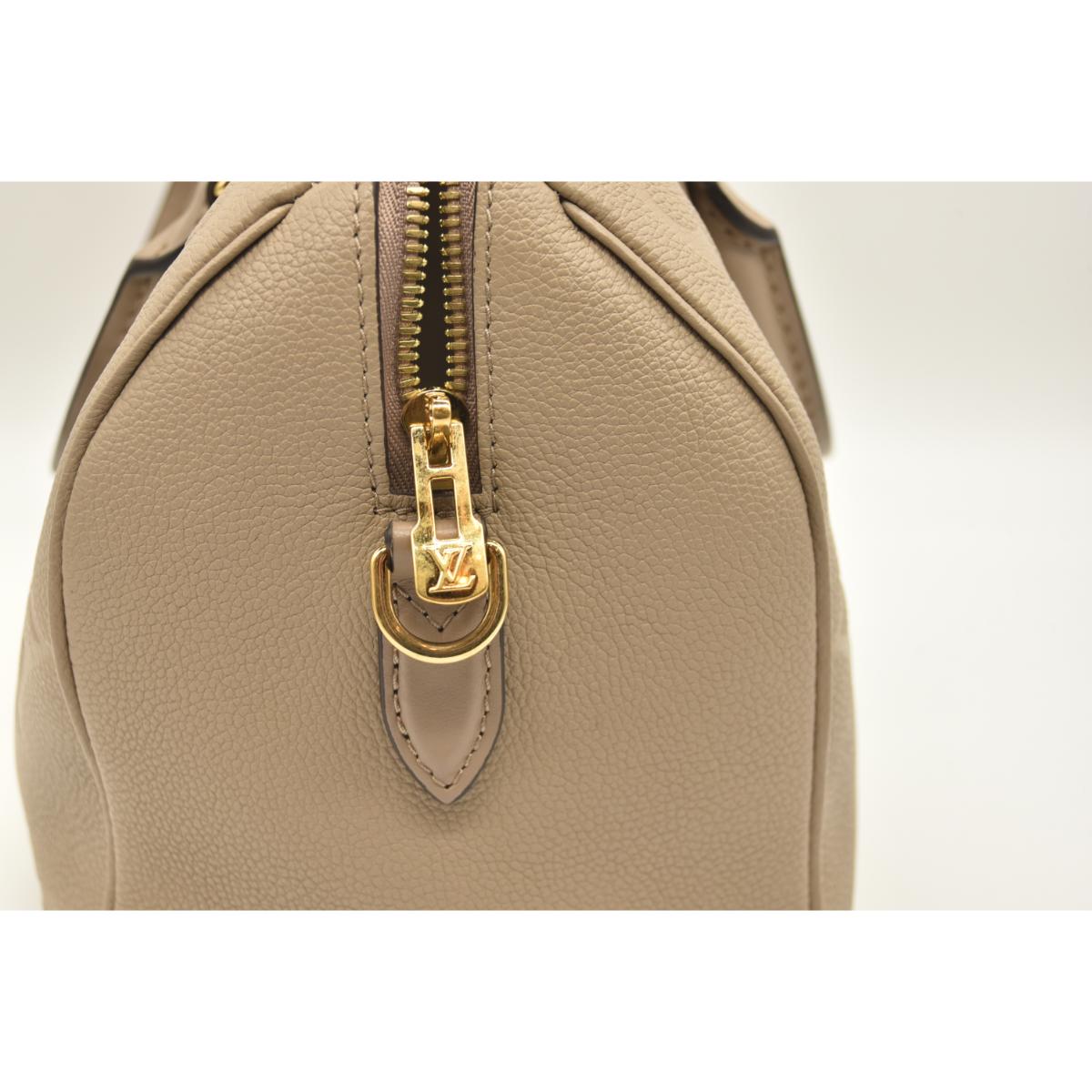 Louis Vuitton Empreinte Monogram Giant Speedy Bandouliere 25 Tourterelle