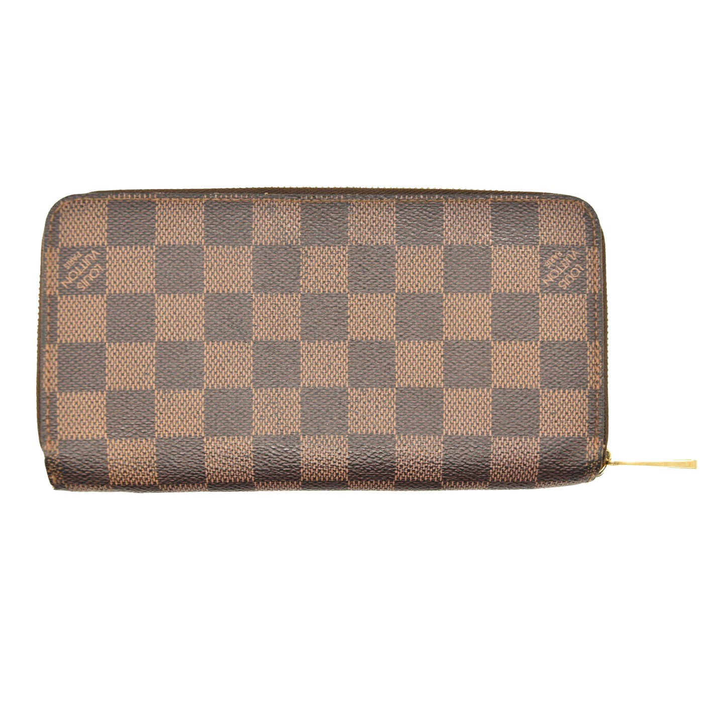 LOUIS VUITTON  Damier Ebene Zippy Wallet  CA4069