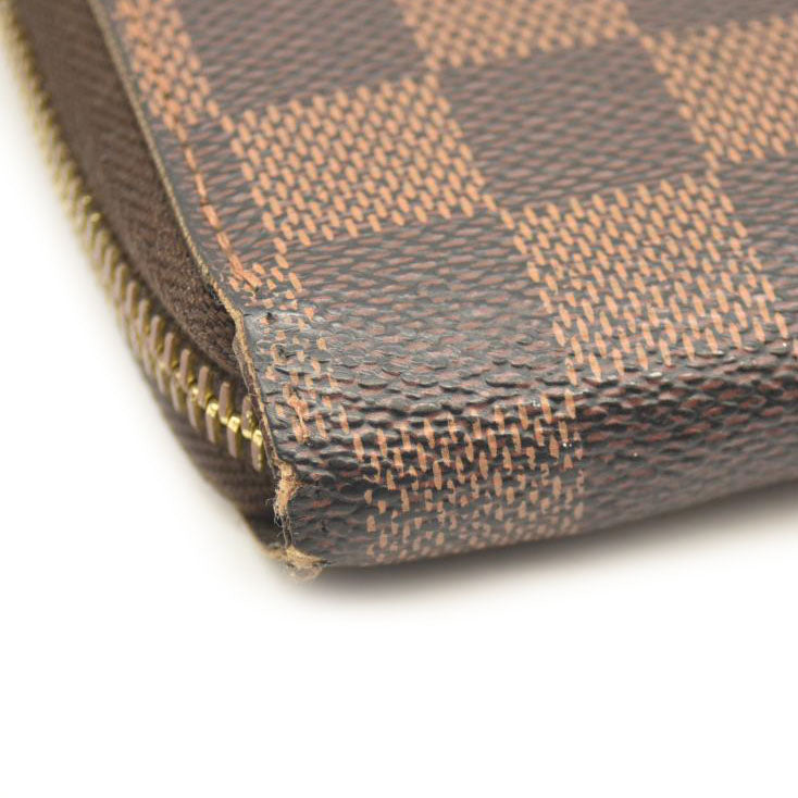 LOUIS VUITTON  Damier Ebene Zippy Wallet  CA4069