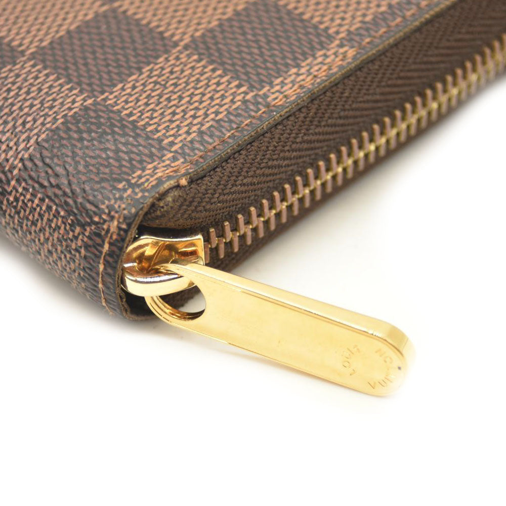 LOUIS VUITTON  Damier Ebene Zippy Wallet  CA4069