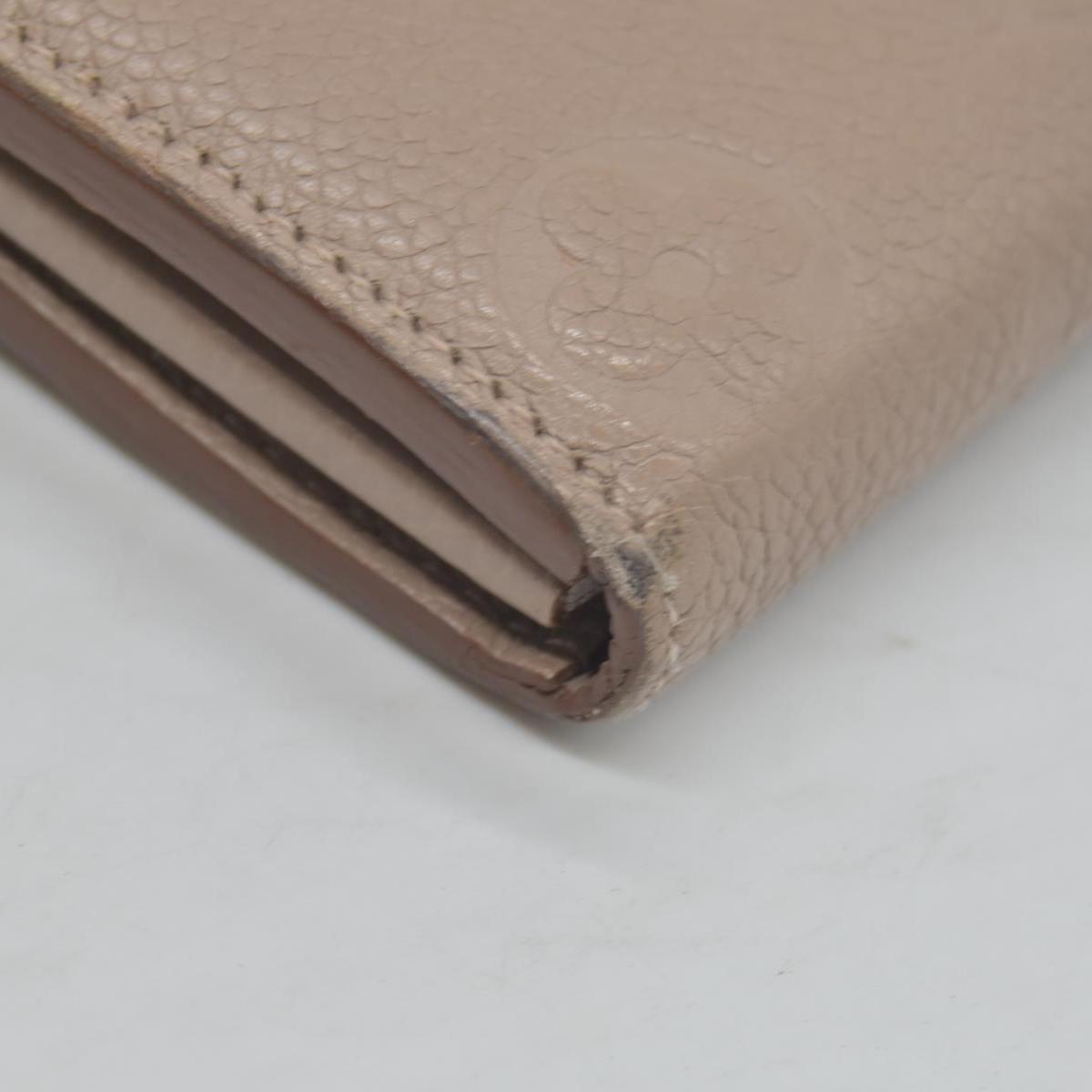 $1030 2018 Louis Vuitton Empreinte Sarah Wallet NM Tourterelle CA3188 CONSIGNMENT