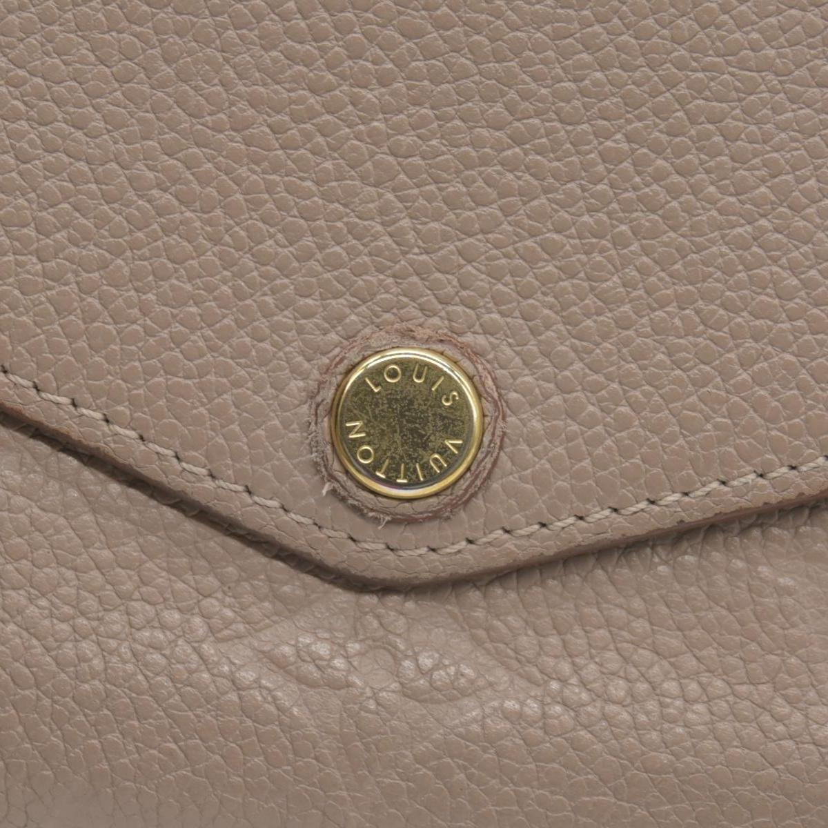 $1030 2018 Louis Vuitton Empreinte Sarah Wallet NM Tourterelle CA3188 CONSIGNMENT