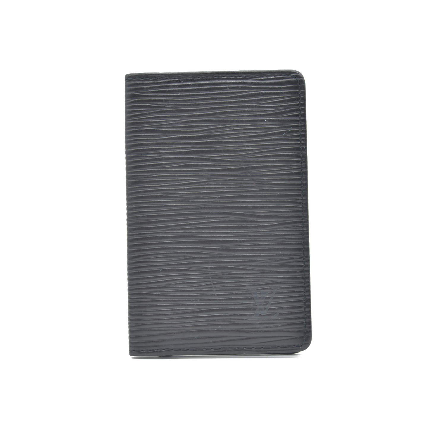 Louis Vuitton Epi De Poche Leather Pass Card Case Black CA1908