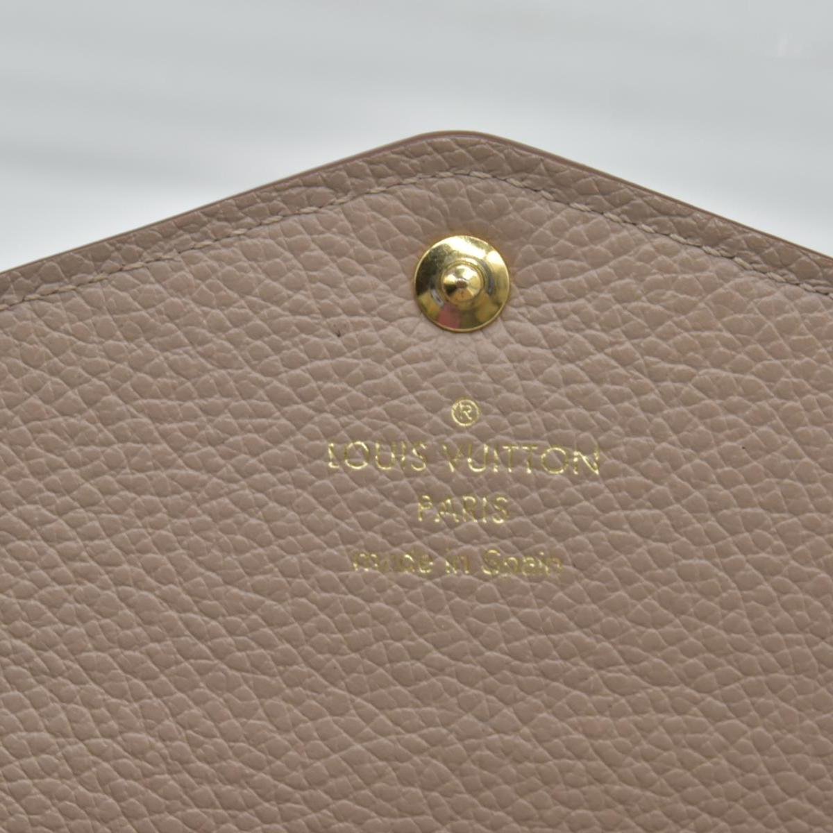 $1030 2018 Louis Vuitton Empreinte Sarah Wallet NM Tourterelle CA3188 CONSIGNMENT