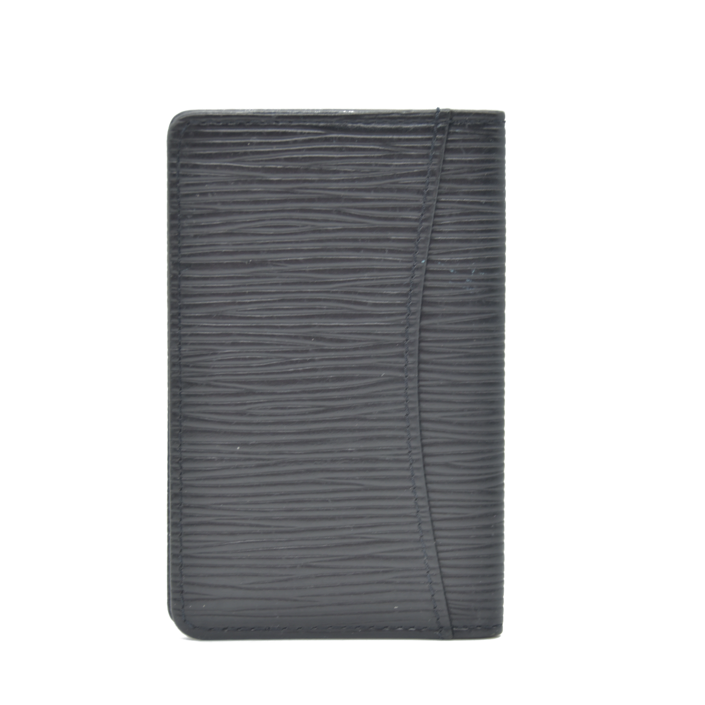Louis Vuitton Epi De Poche Leather Pass Card Case Black CA1908
