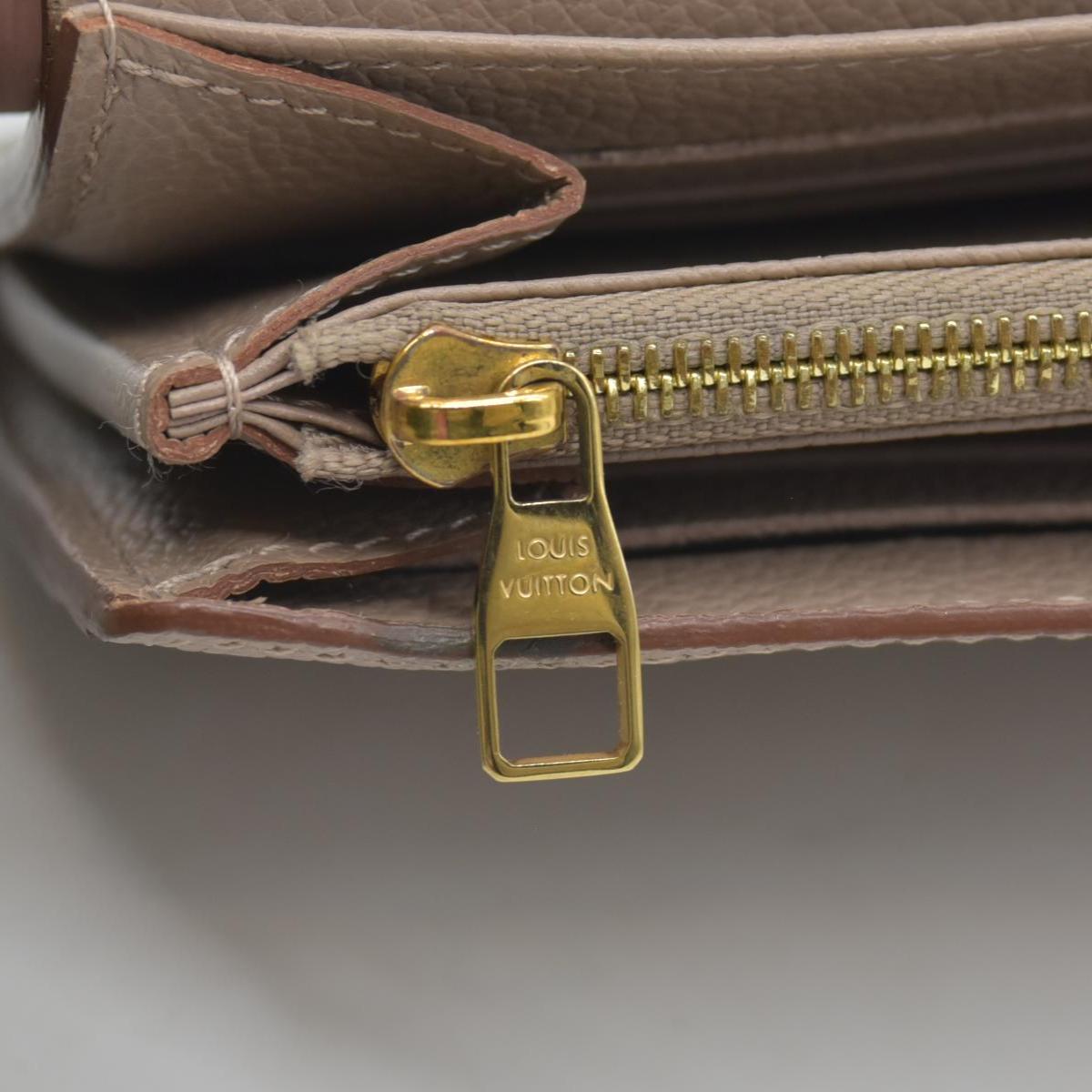 $1030 2018 Louis Vuitton Empreinte Sarah Wallet NM Tourterelle CA3188 CONSIGNMENT