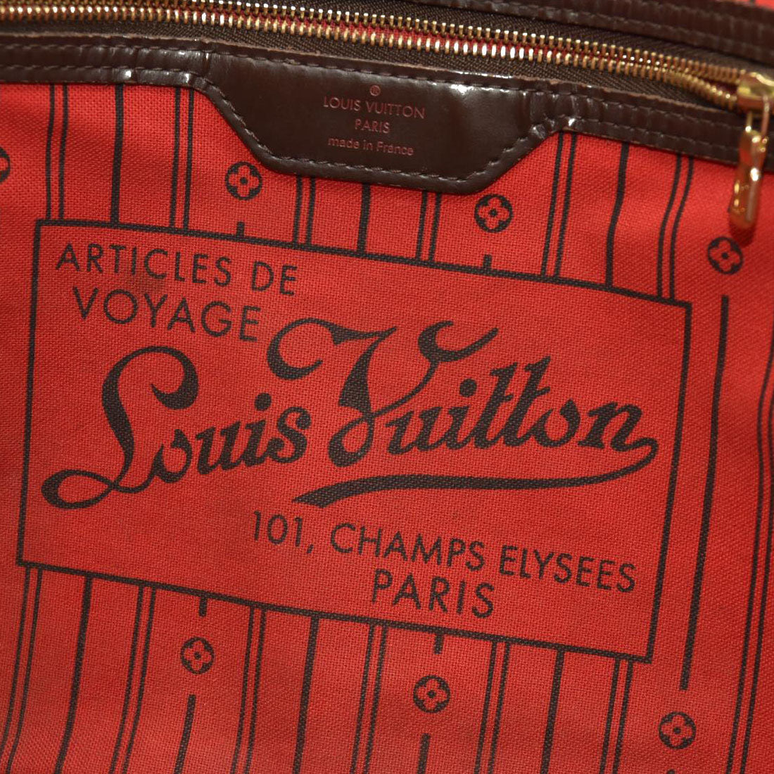 Louis Vuitton  Damier Ebene Neverfull MM