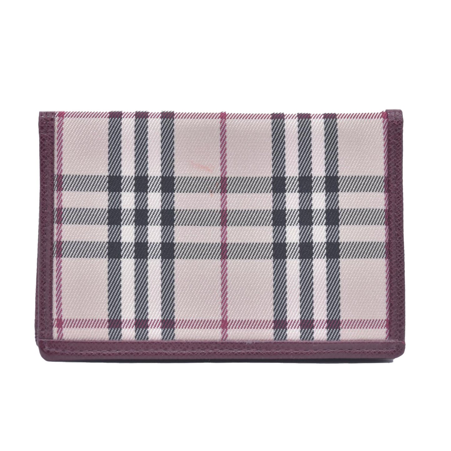 Burberry House Check Card Case Holder CONSIGNMENT