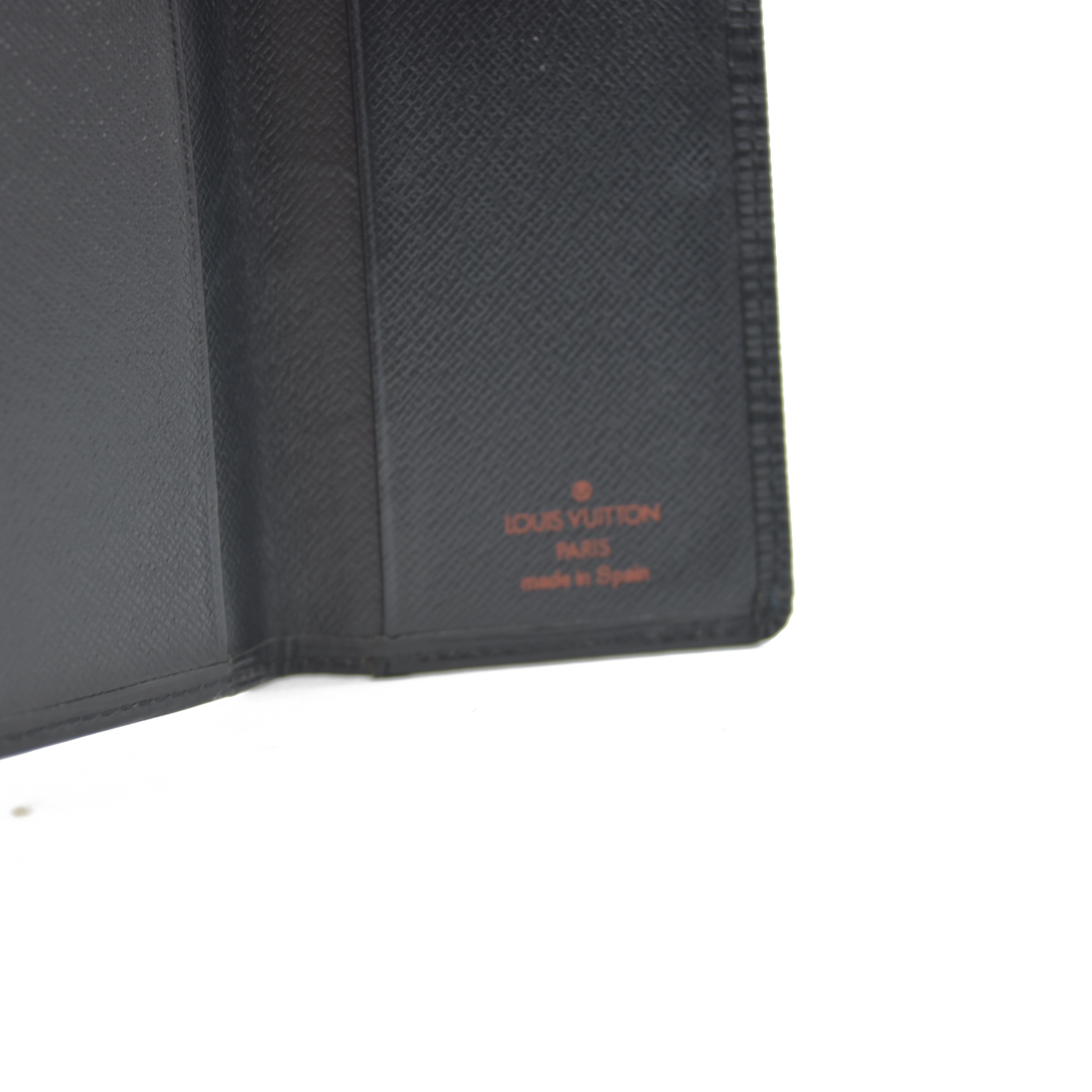 Louis Vuitton Epi De Poche Leather Pass Card Case Black CA1908