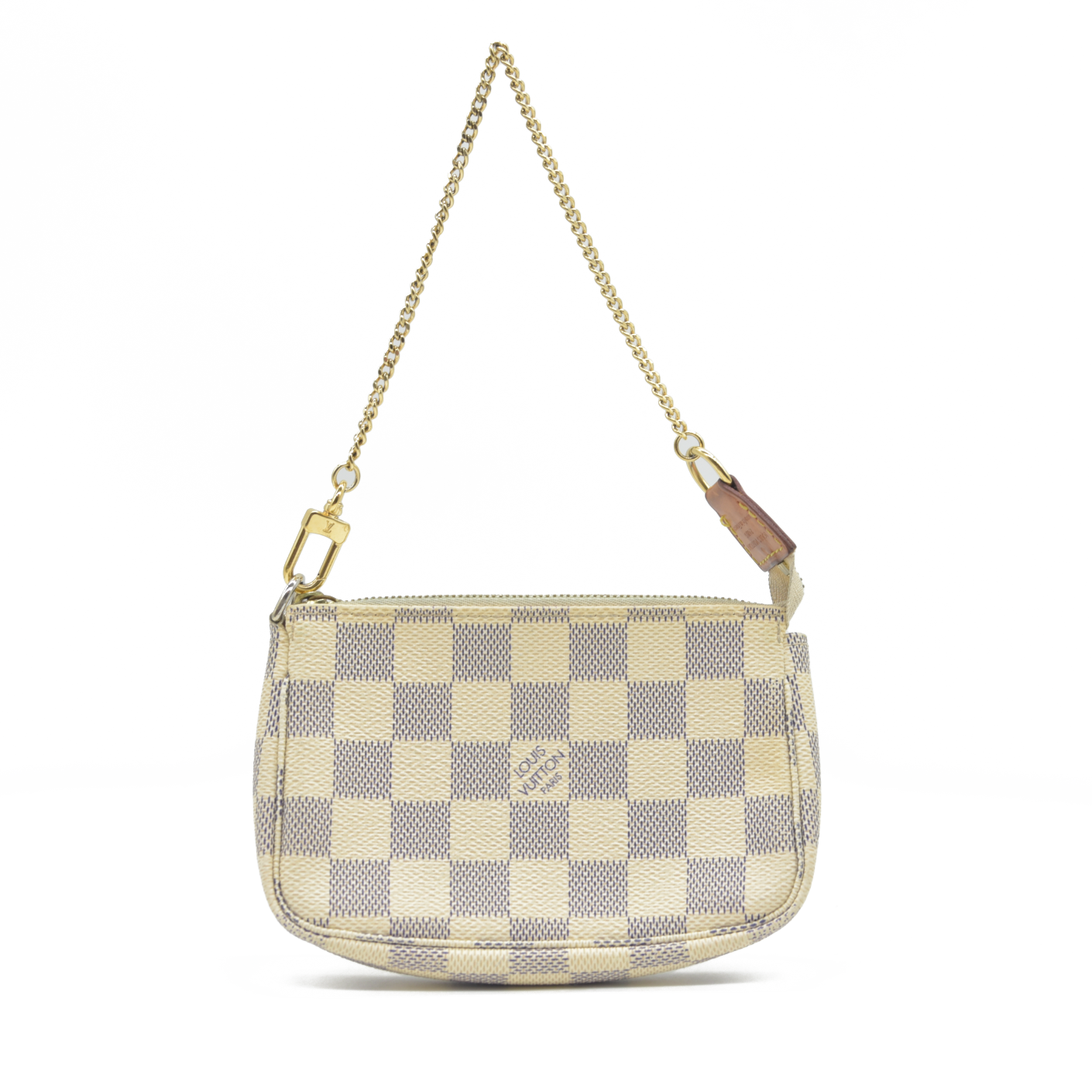 LOUIS VUITTON Damier Azur Mini Pochette Accessories DU4180