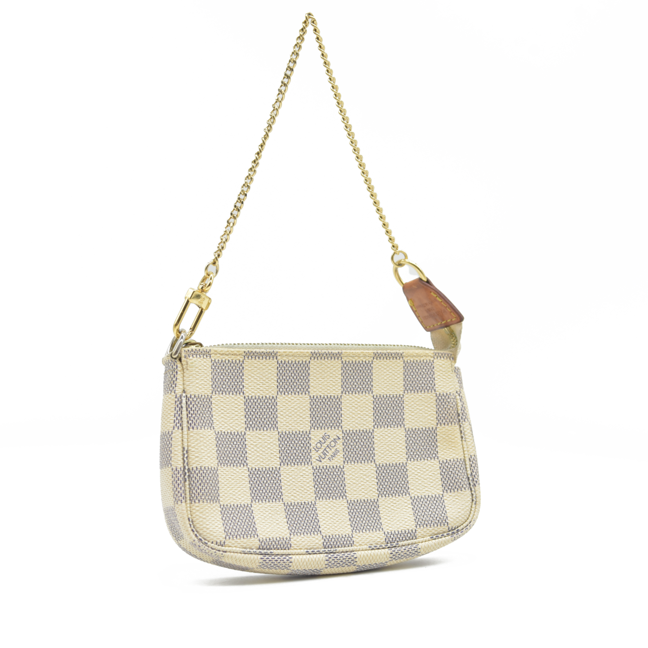 LOUIS VUITTON Damier Azur Mini Pochette Accessories DU4180