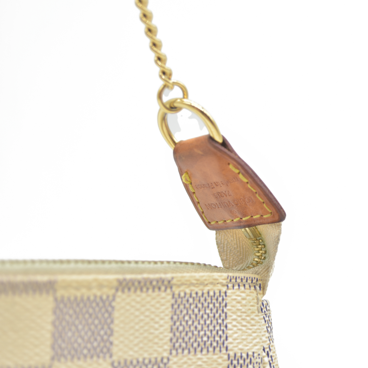 LOUIS VUITTON Damier Azur Mini Pochette Accessories DU4180