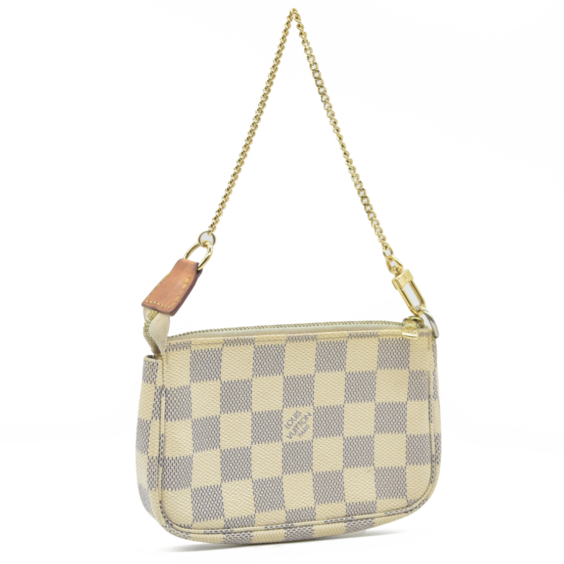LOUIS VUITTON Damier Azur Mini Pochette Accessories DU4180