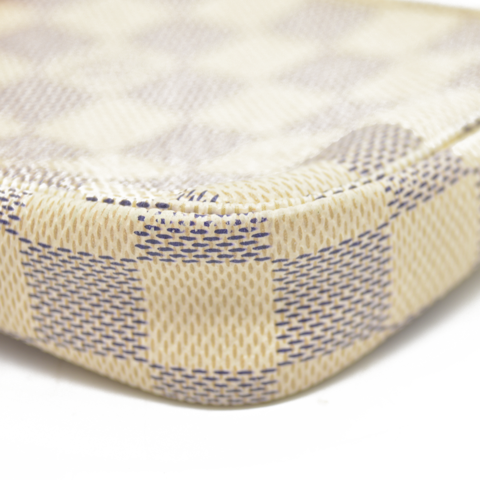 LOUIS VUITTON Damier Azur Mini Pochette Accessories DU4180