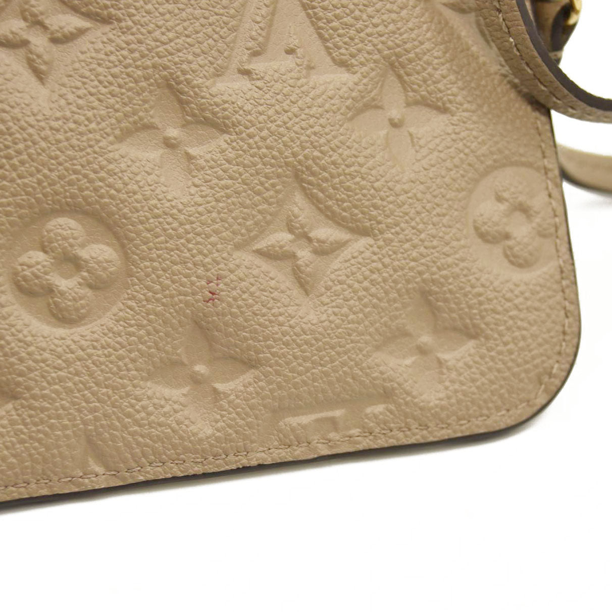 Louis Vuitton  Empreinte Monogram Giant Loop Hobo Dove Gray Cream