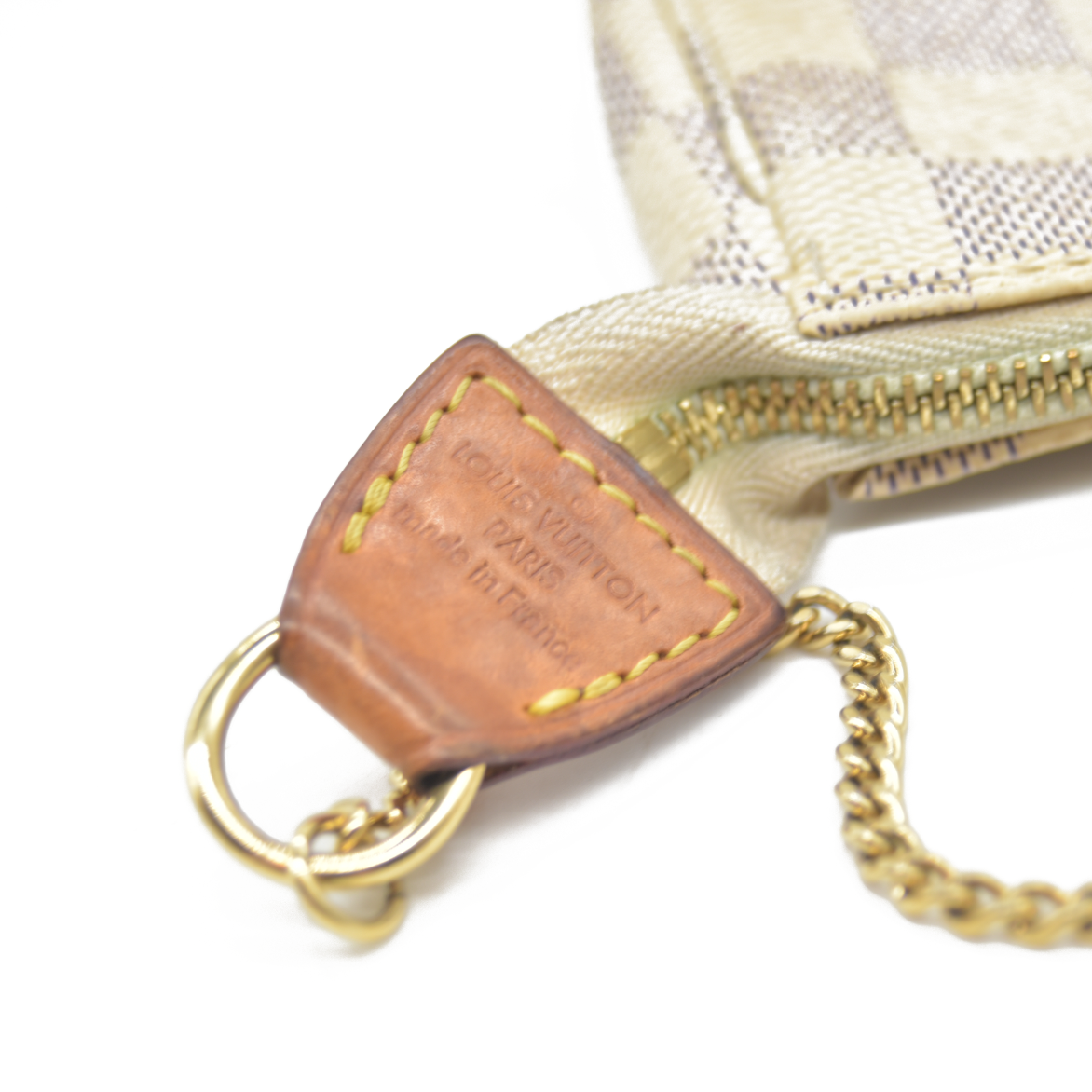 LOUIS VUITTON Damier Azur Mini Pochette Accessories DU4180