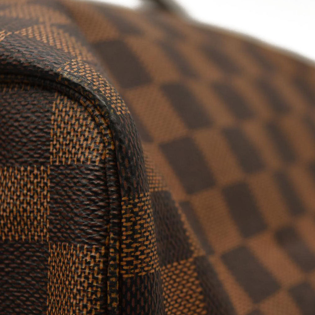 Louis Vuitton  Damier Ebene Neverfull MM With Pouch GI0168