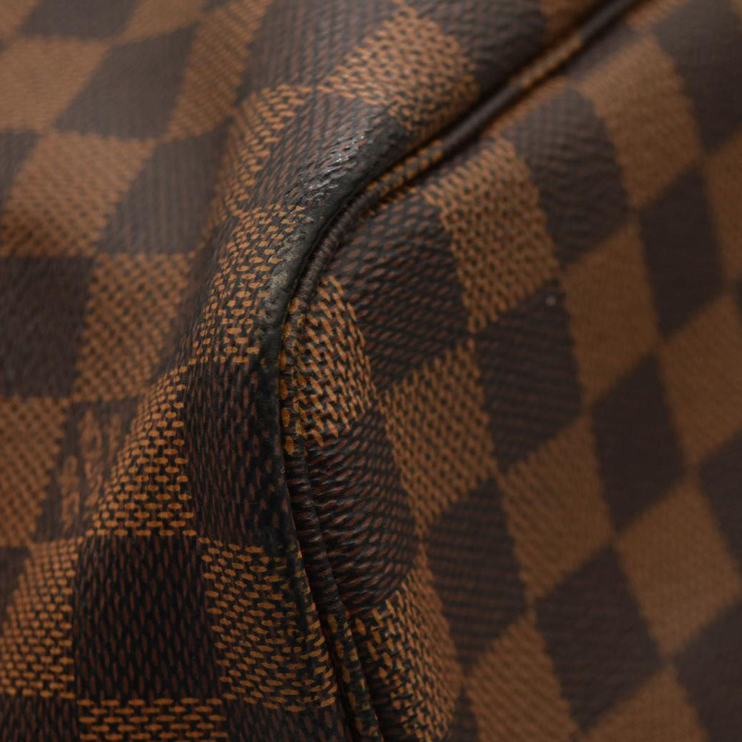 Louis Vuitton  Damier Ebene Neverfull MM With Pouch GI0168