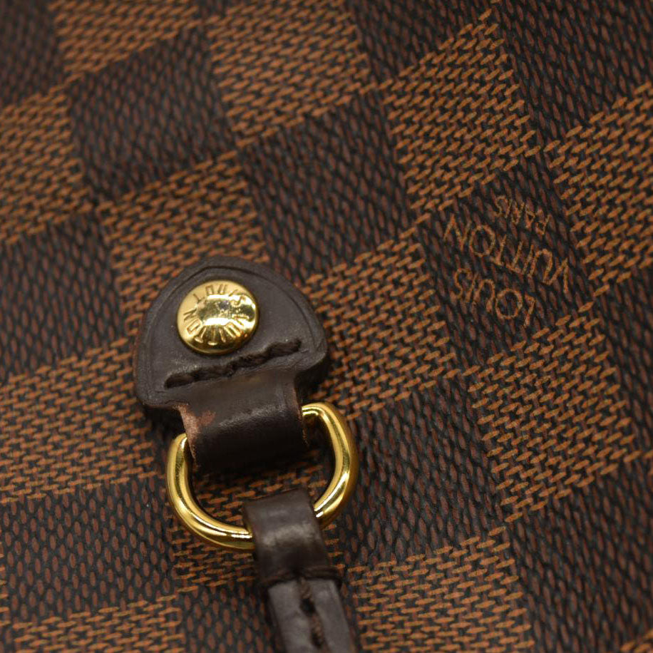 Louis Vuitton  Damier Ebene Neverfull MM With Pouch GI0168
