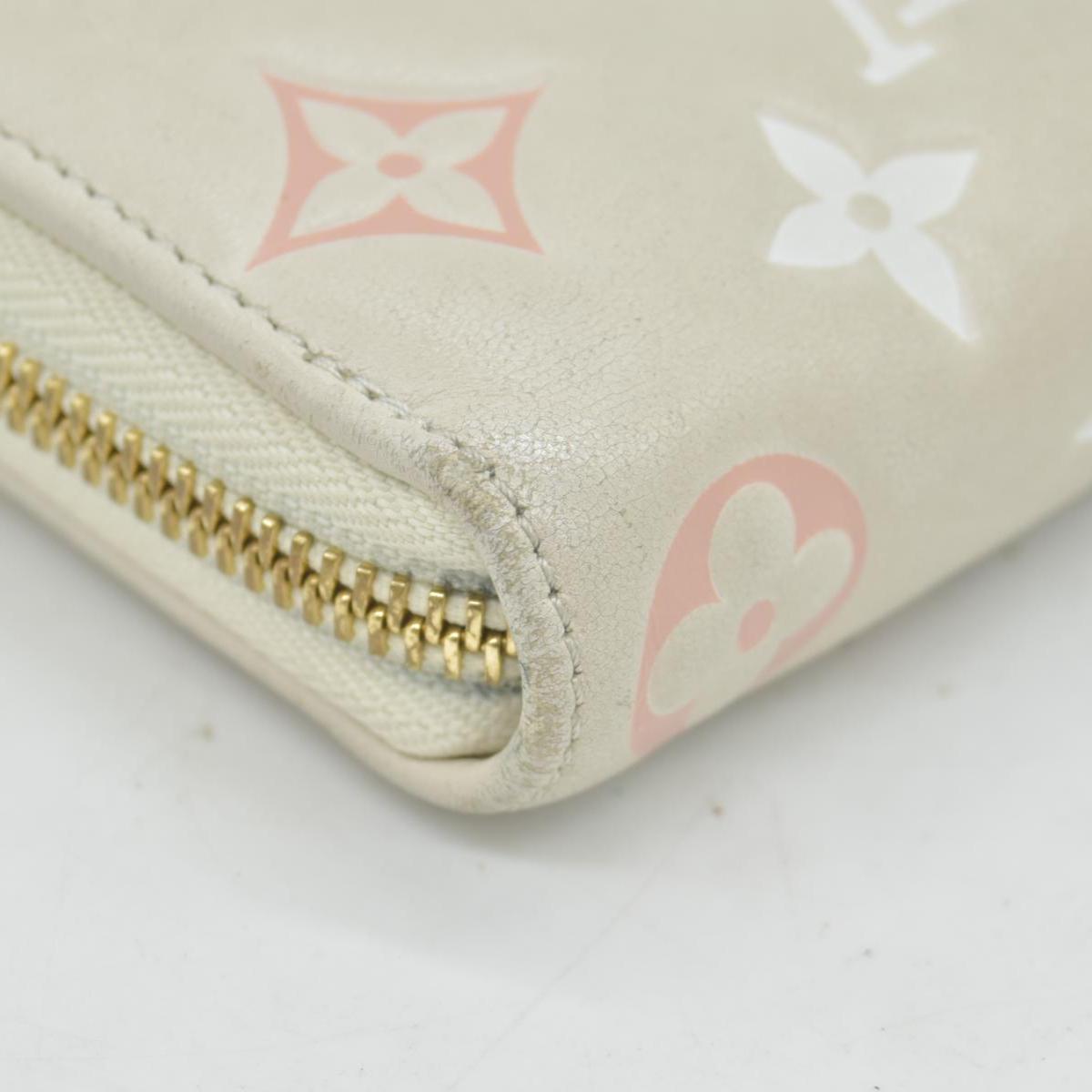 Louis Vuitton Tricolor Monogram Embossed Lambskin Zippy Wallet
