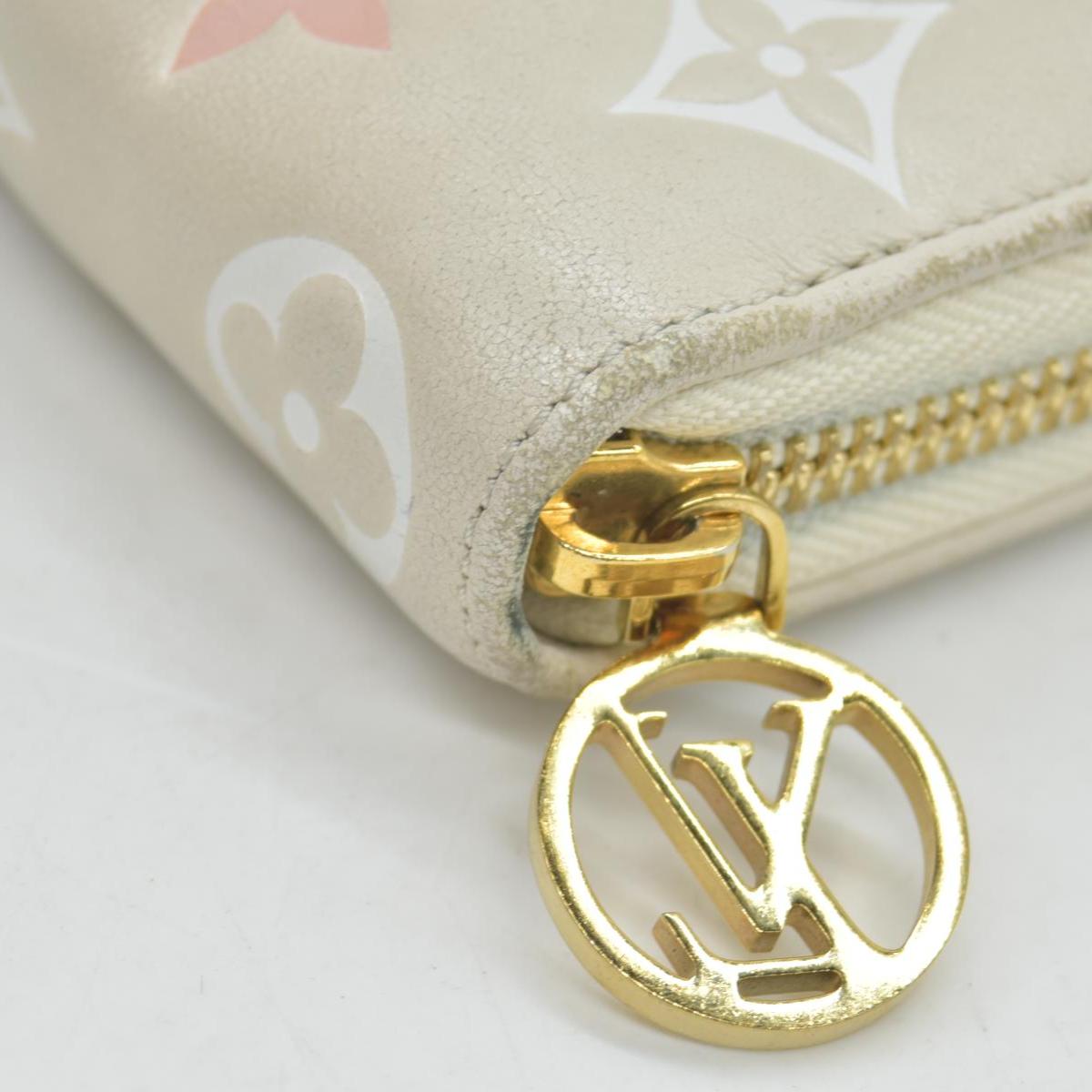 Louis Vuitton Tricolor Monogram Embossed Lambskin Zippy Wallet