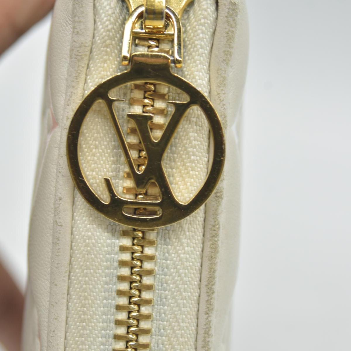 Louis Vuitton Tricolor Monogram Embossed Lambskin Zippy Wallet