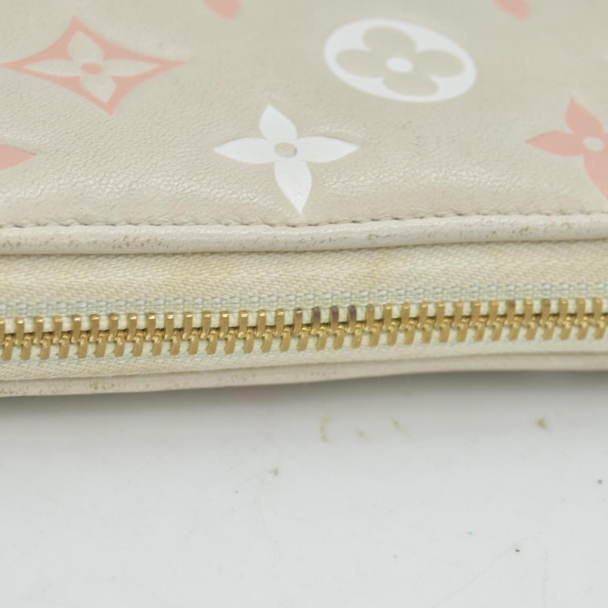Louis Vuitton Tricolor Monogram Embossed Lambskin Zippy Wallet