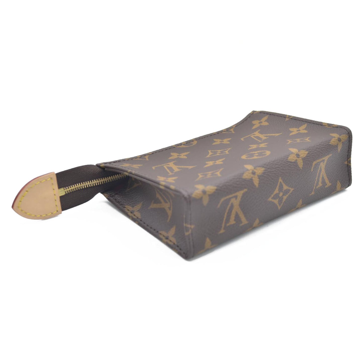 AUCTION $700 Louis Vuitton  Monogram Toiletry Pouch 15 Fuchsia