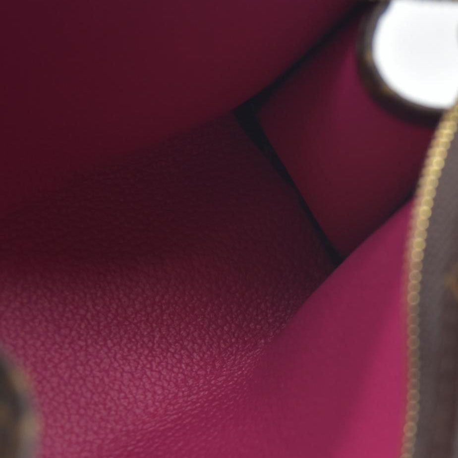 AUCTION $700 Louis Vuitton  Monogram Toiletry Pouch 15 Fuchsia