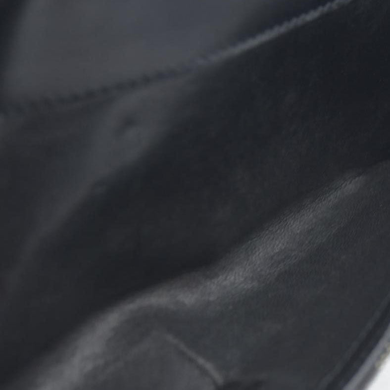 AUCTION $440 Gucci  Denim Calfskin Monogram Blake Continental Wallet Black