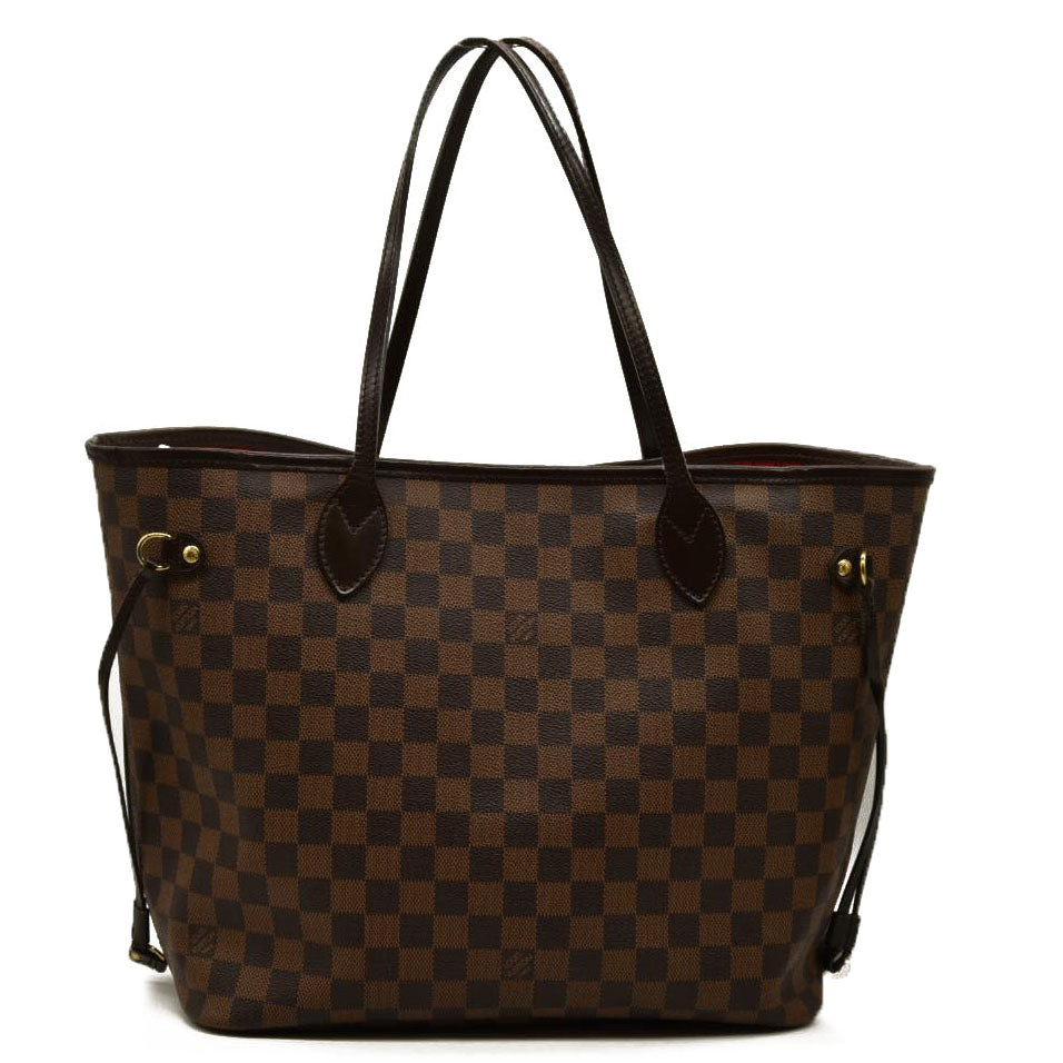 LOUIS VUITTON Damier Ebene Neverfull MM Slight Wear SP1058