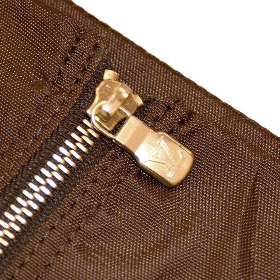 $600 Louis Vuitton Brown Nylon Garment Foldable Travel Bag