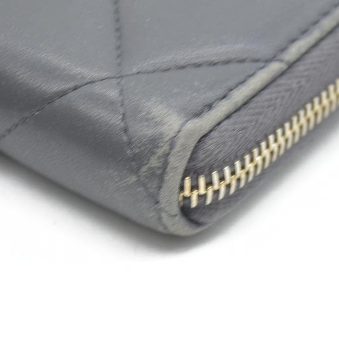 Chanel 2021 Interlocking CC Logo Continental Wallet