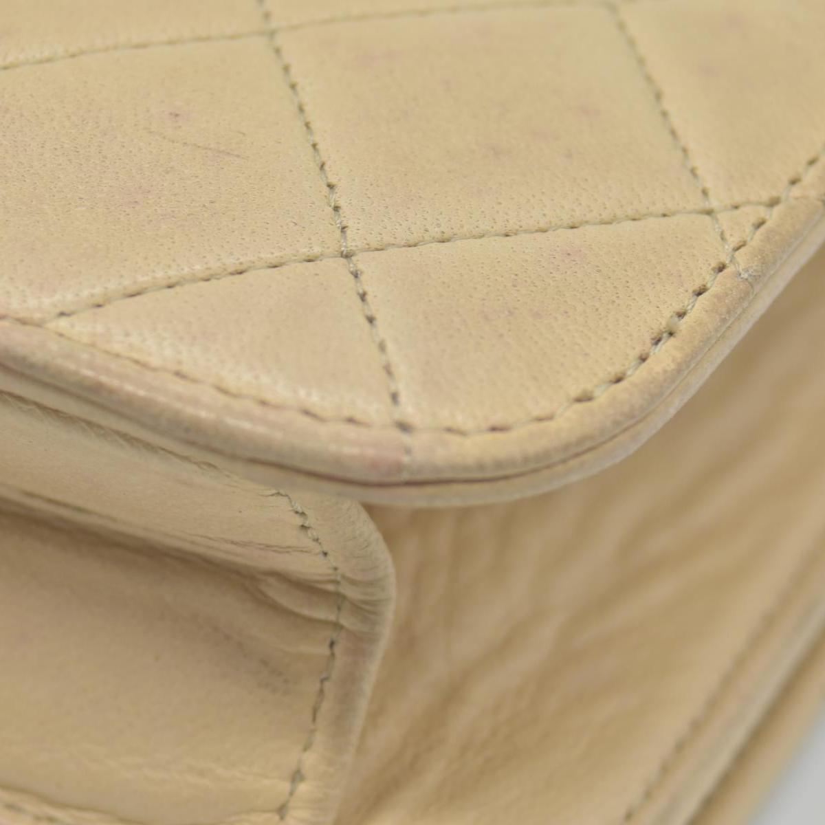 $3350 Chanel Timeless Classic Quilted Single Flap with 24K GHW Beige