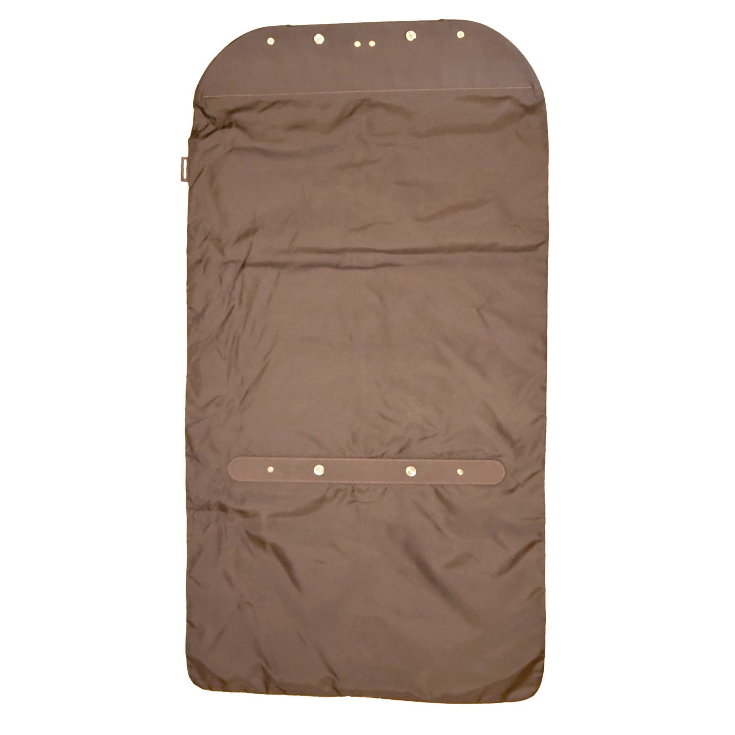 $600 Louis Vuitton Dark Brown Nylon Garment Foldable Travel Bag