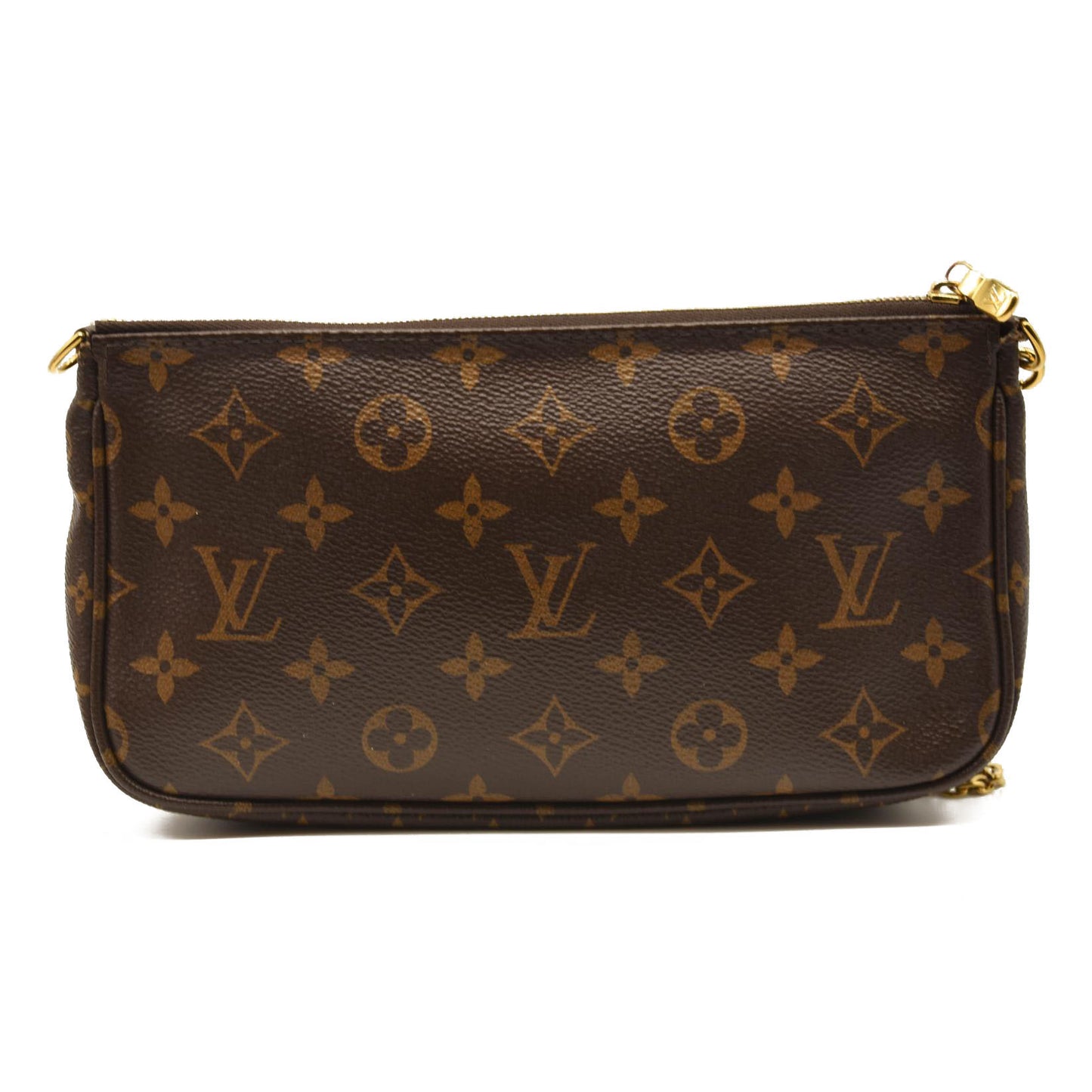 LOUIS VUITTON Monogram Multi Pochette Accessories Rose Clair