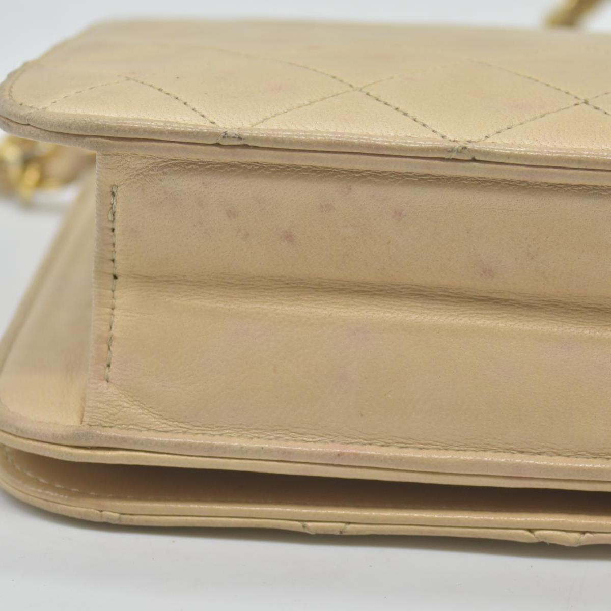 $3350 Chanel Timeless Classic Quilted Single Flap with 24K GHW Beige