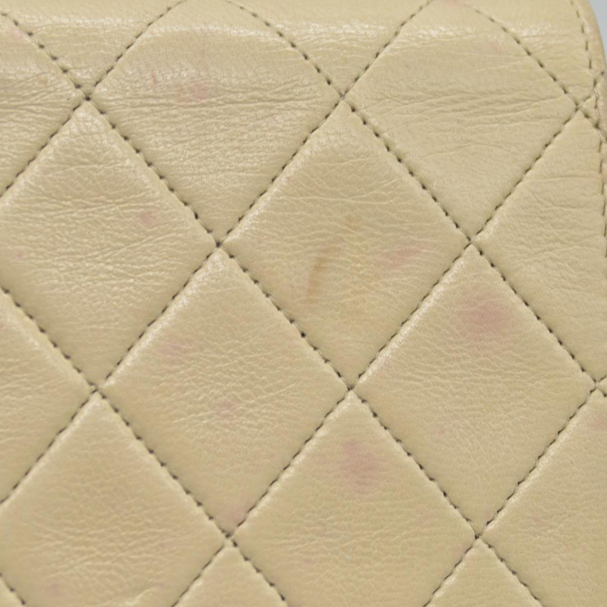 $3350 Chanel Timeless Classic Quilted Single Flap with 24K GHW Beige