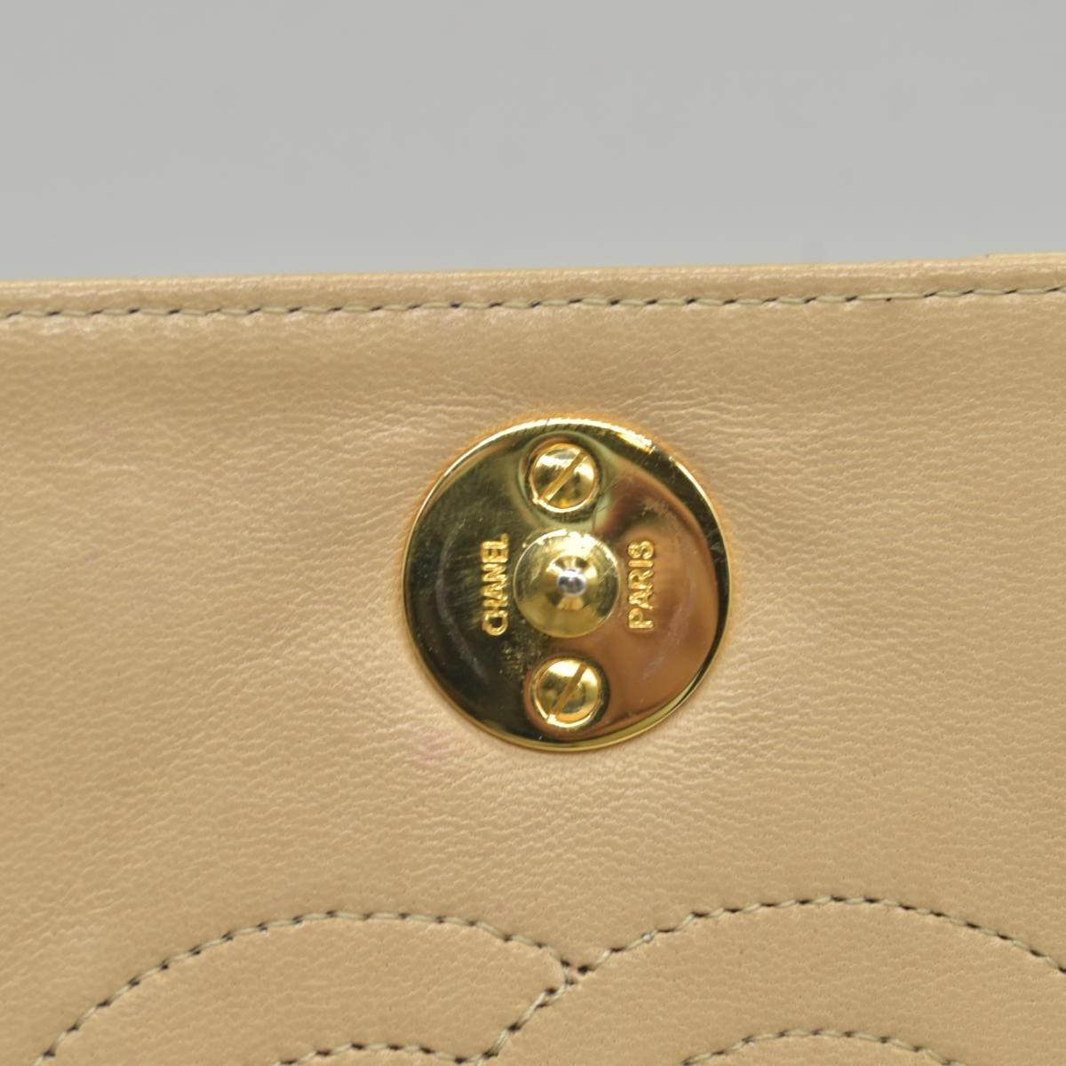 $3350 Chanel Timeless Classic Quilted Single Flap with 24K GHW Beige