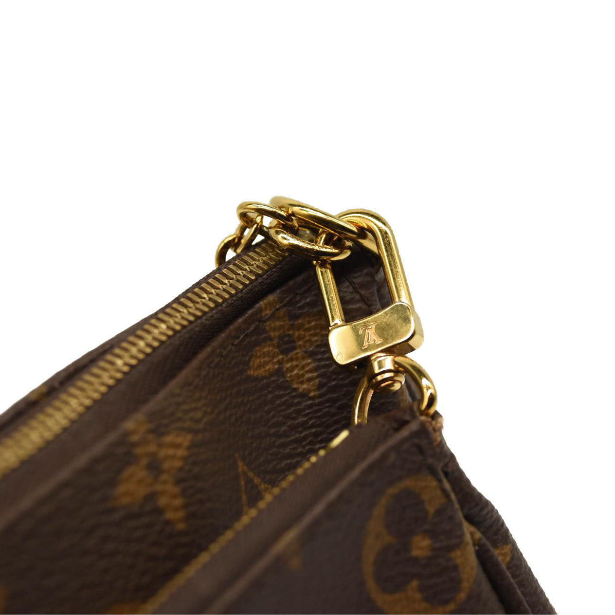 LOUIS VUITTON Monogram Multi Pochette Accessories Rose Clair